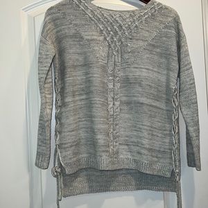 Light grey knit sweater
